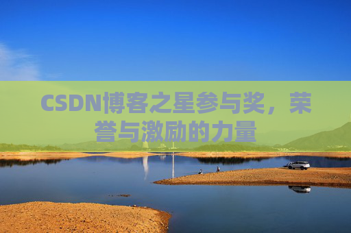 CSDN博客之星参与奖，荣誉与激励的力量